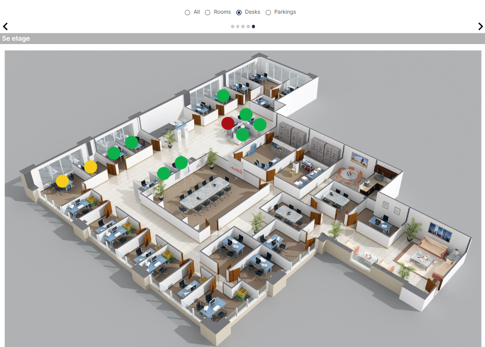 Visual Floor Map Booking
