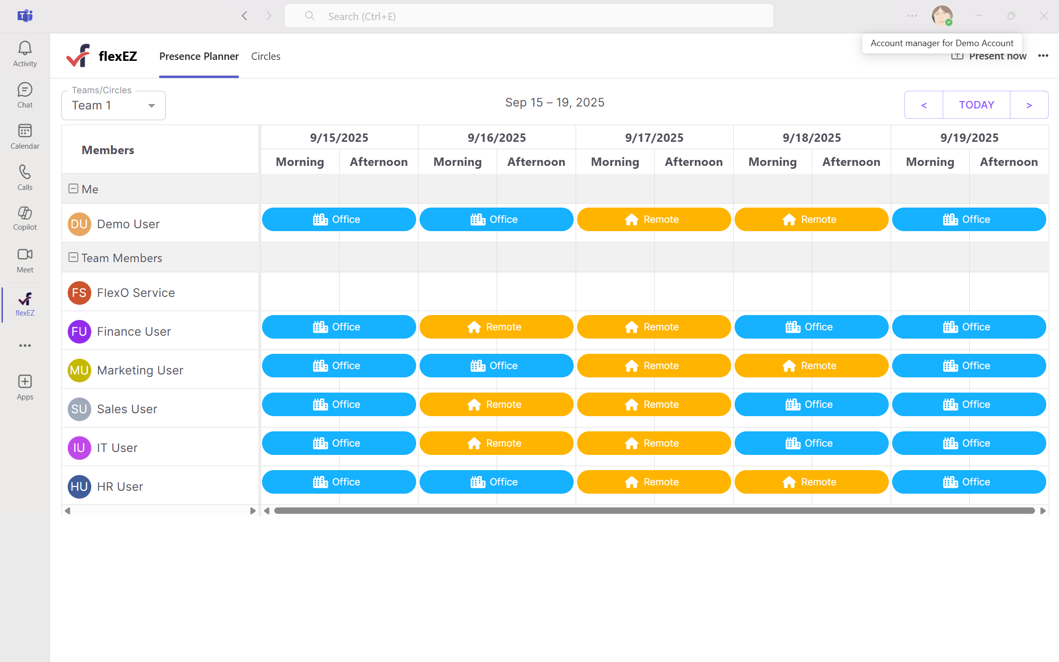 Hybrid Attendance Dashboard